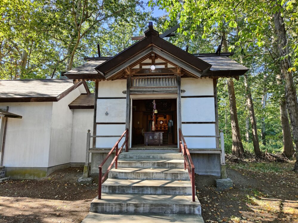 2021年9月の樽川神社社殿