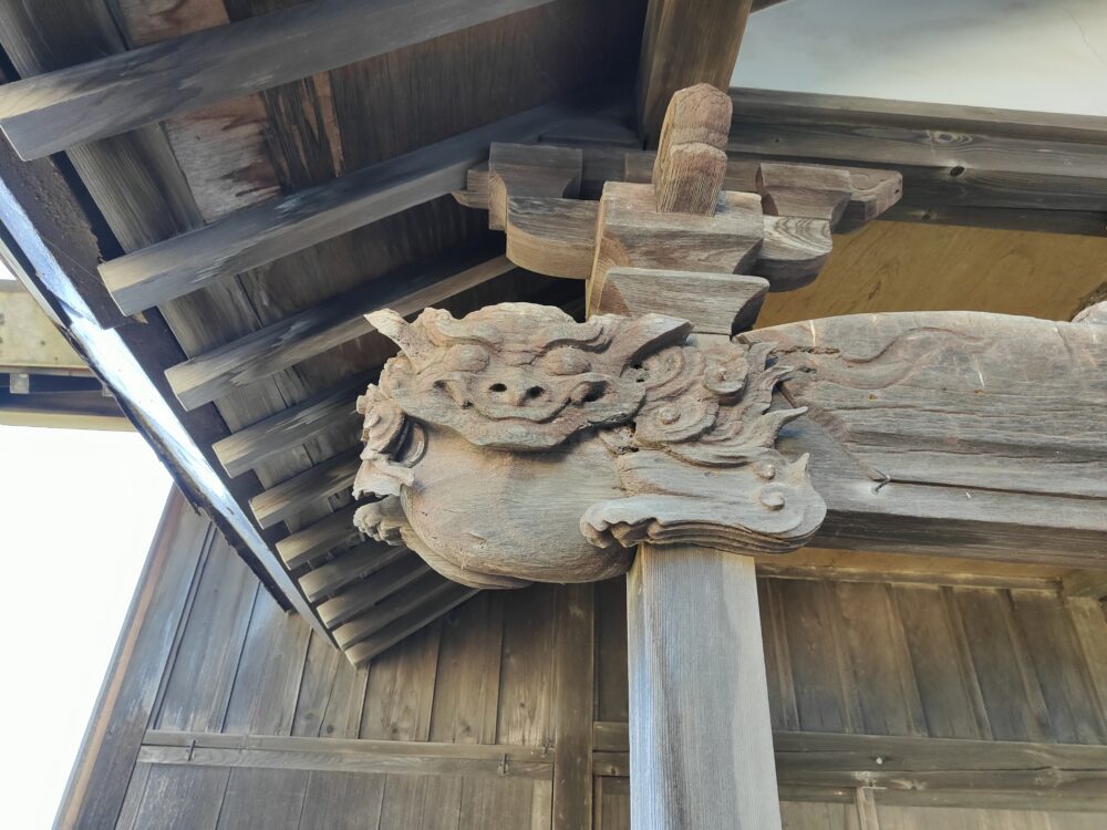 2021年9月の北海道石狩市にある樽川神社の旧社殿